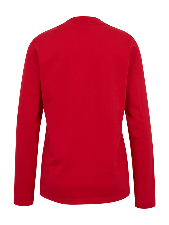 Sam 73 Červené dámské tričko s dlouhým rukávem SAM 73 Zira