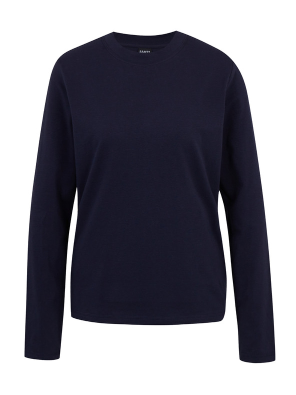 Sam 73 Tmavě modré dámské tričko s dlouhým rukávem SAM 73 Zira