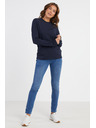 Sam 73 Tmavě modré dámské tričko s dlouhým rukávem SAM 73 Zira