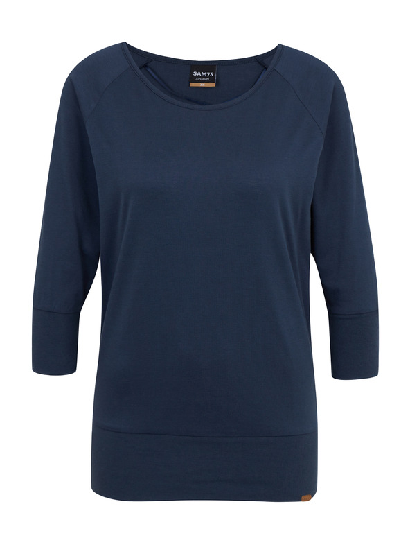 Sam 73 Tmavě modré dámské tričko SAM 73 Selma