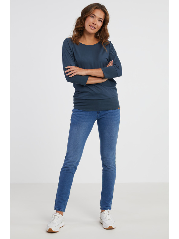 Sam 73 Tmavě modré dámské tričko SAM 73 Selma