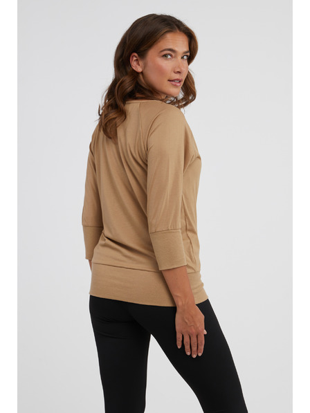 Sam 73 Světle hnědé dámské tričko SAM 73 Selma