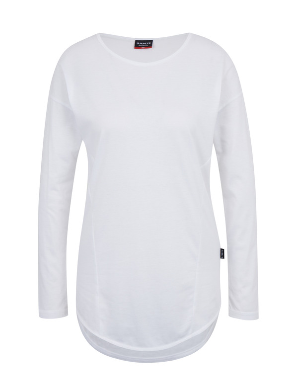 Sam 73 Bílé dámské tričko s dlouhým rukávem SAM 73 Sherri