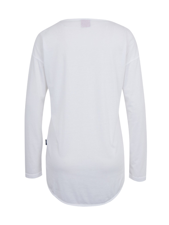 Sam 73 Bílé dámské tričko s dlouhým rukávem SAM 73 Sherri