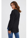 Sam 73 Černé dámské tričko s dlouhým rukávem SAM 73 Sherri