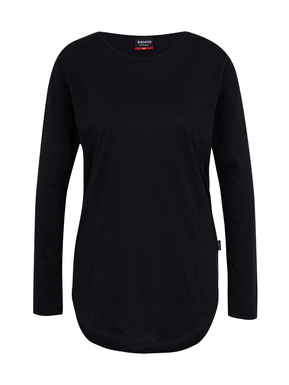 Sam 73 Černé dámské tričko s dlouhým rukávem SAM 73 Sherri