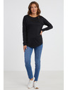 Sam 73 Černé dámské tričko s dlouhým rukávem SAM 73 Sherri