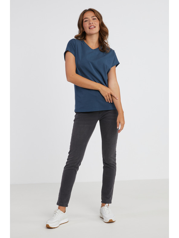 Sam 73 Tmavě modré dámské tričko SAM 73 Vitani