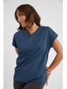 Sam 73 Tmavě modré dámské tričko SAM 73 Vitani