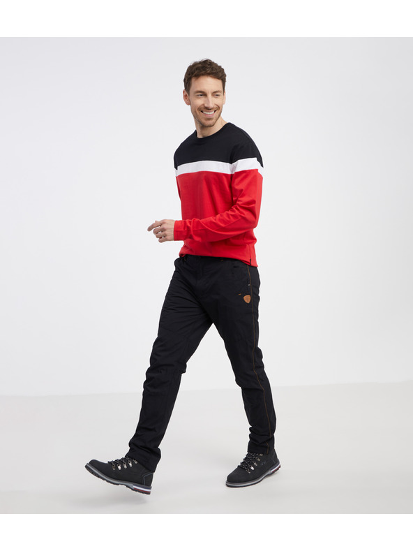 Sam 73 Černé pánské kalhoty SAM 73 Anakin