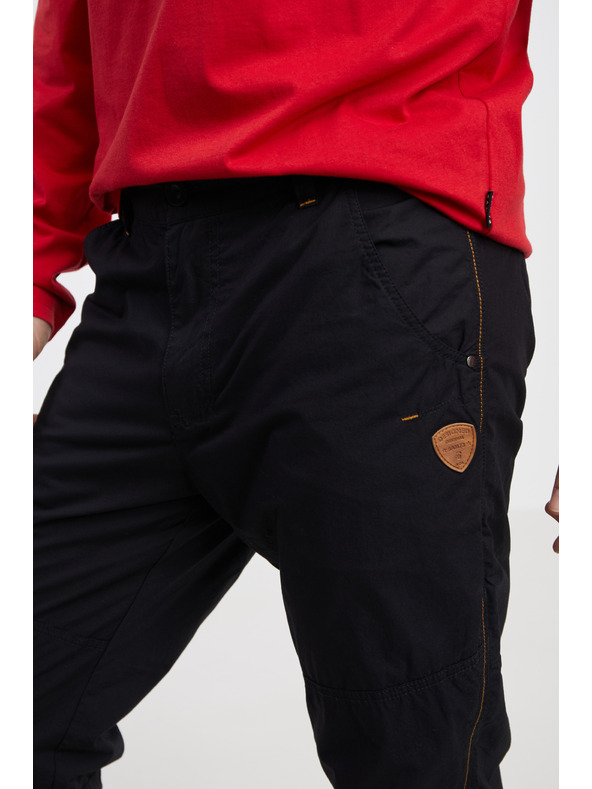 Sam 73 Černé pánské kalhoty SAM 73 Anakin