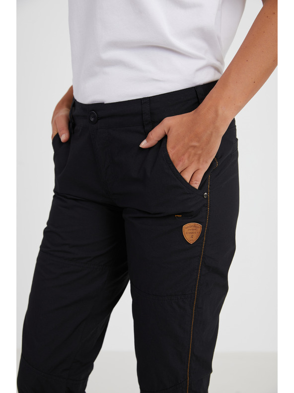 Sam 73 Černé dámské kalhoty SAM 73 Helena