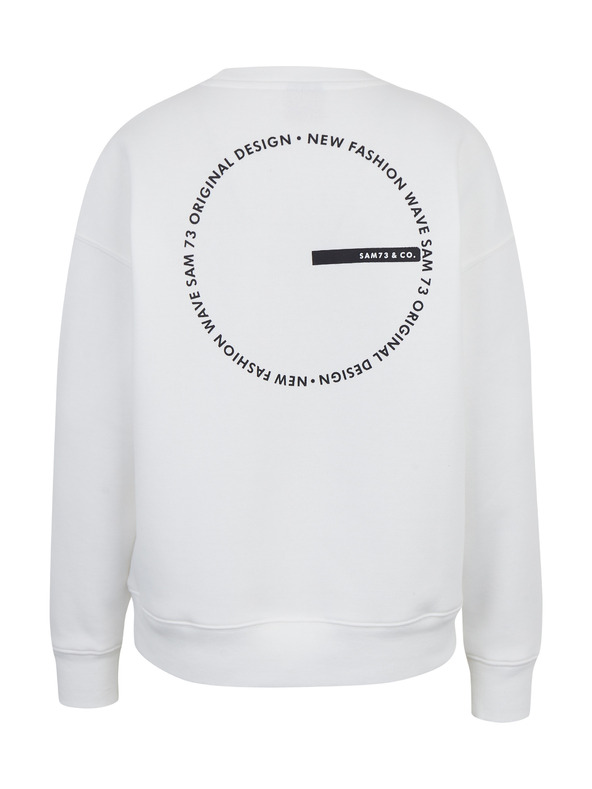 Sam 73 Bílá dámská mikina SAM 73 Amber