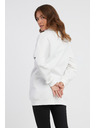 Sam 73 Bílá dámská mikina na zip SAM 73 Asajj