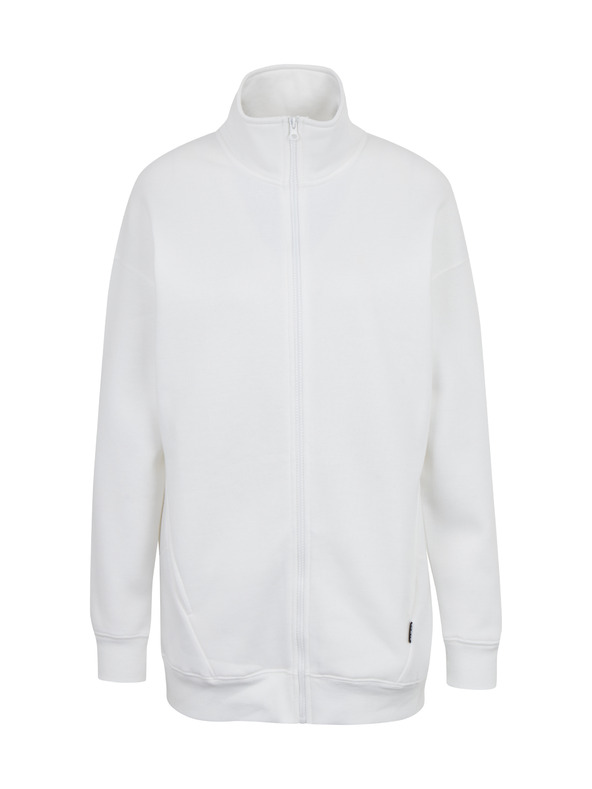 Sam 73 Bílá dámská mikina na zip SAM 73 Asajj