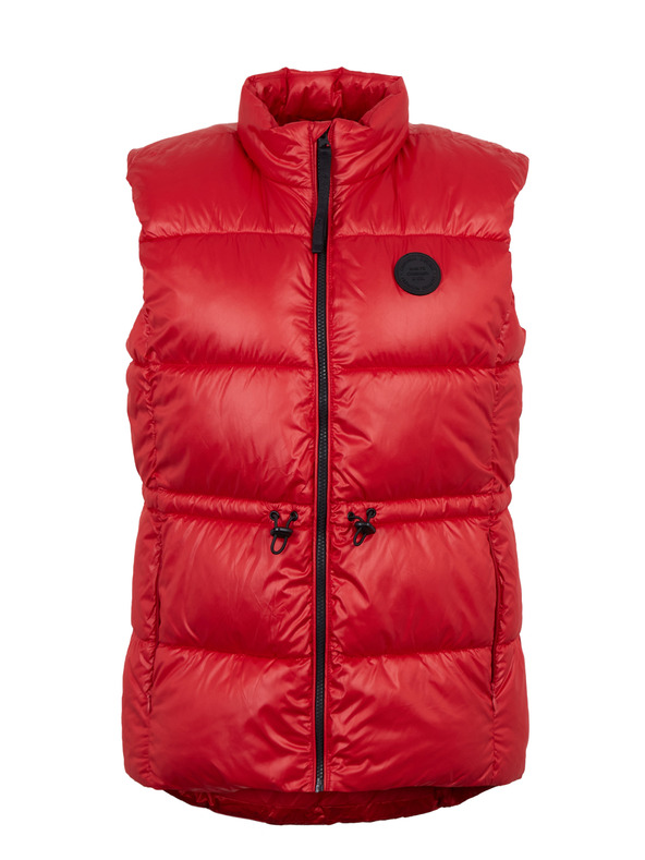 Sam 73 Červená dámská prošívaná vesta SAM 73 Charlotte