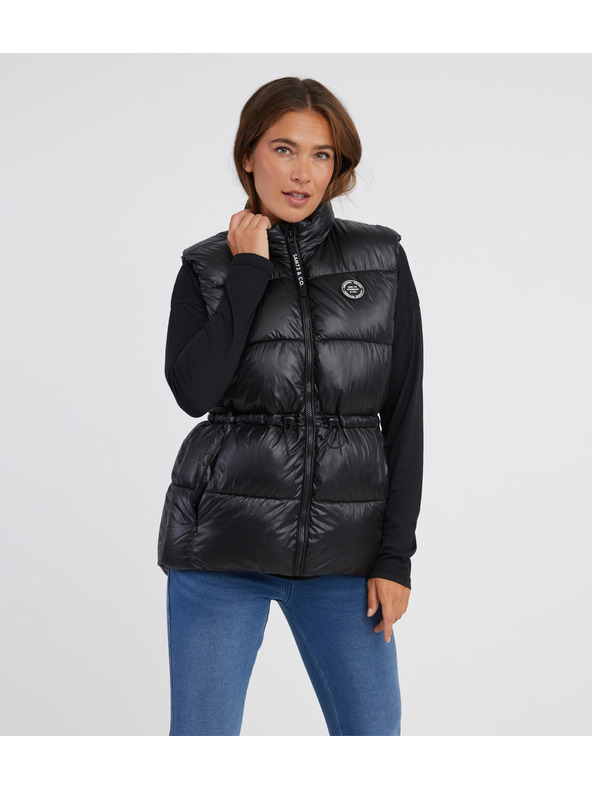 Sam 73 Černá dámská prošívaná vesta SAM 73 Charlotte