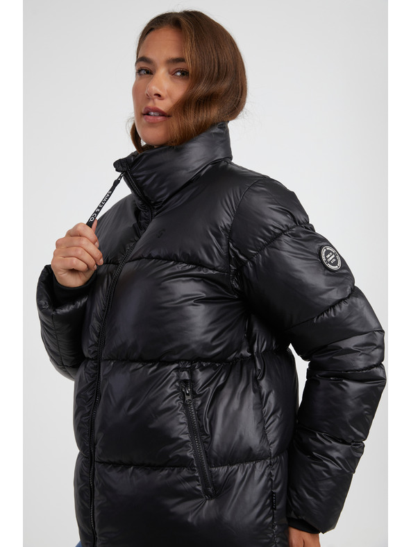 Sam 73 Černá dámská zimní prošívaná bunda SAM 73 Jamie