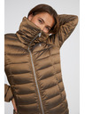 Sam 73 Hnědá dámská prošívaná bunda SAM 73 Beta