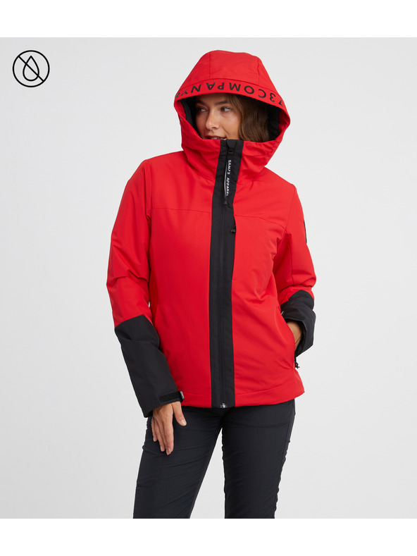 Sam 73 Černo-červená dámská bunda SAM 73 Minerva