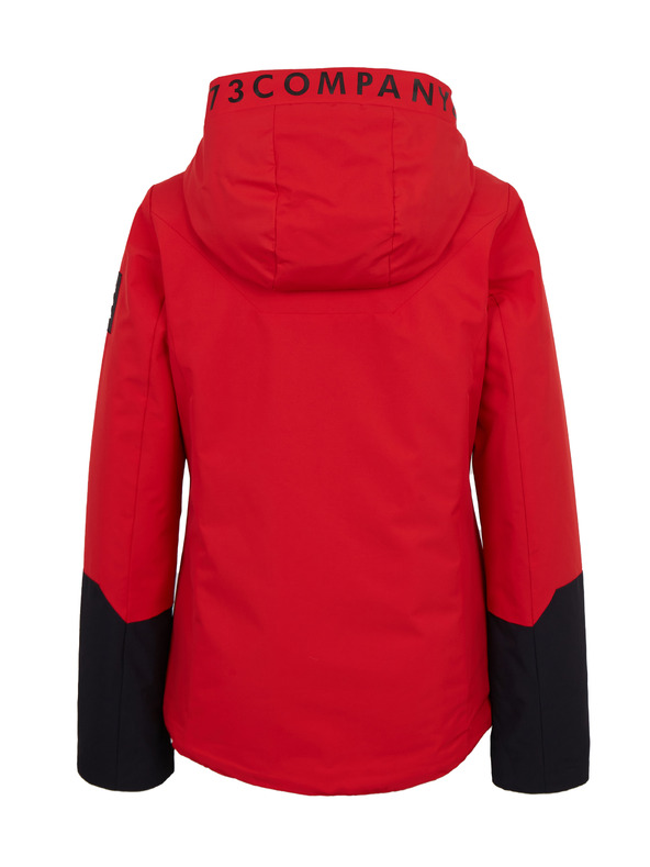 Sam 73 Černo-červená dámská bunda SAM 73 Minerva