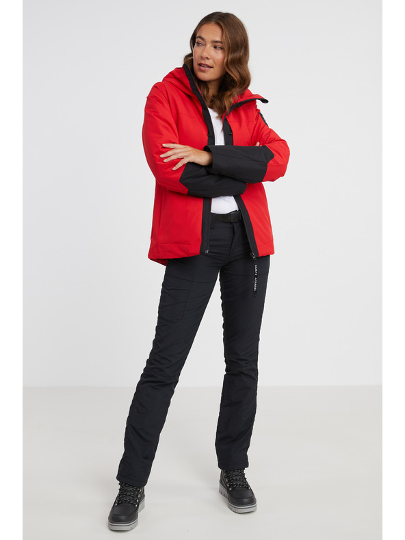 Sam 73 Černo-červená dámská bunda SAM 73 Minerva