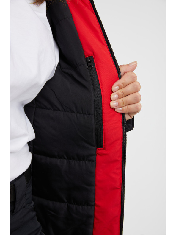 Sam 73 Černo-červená dámská bunda SAM 73 Minerva