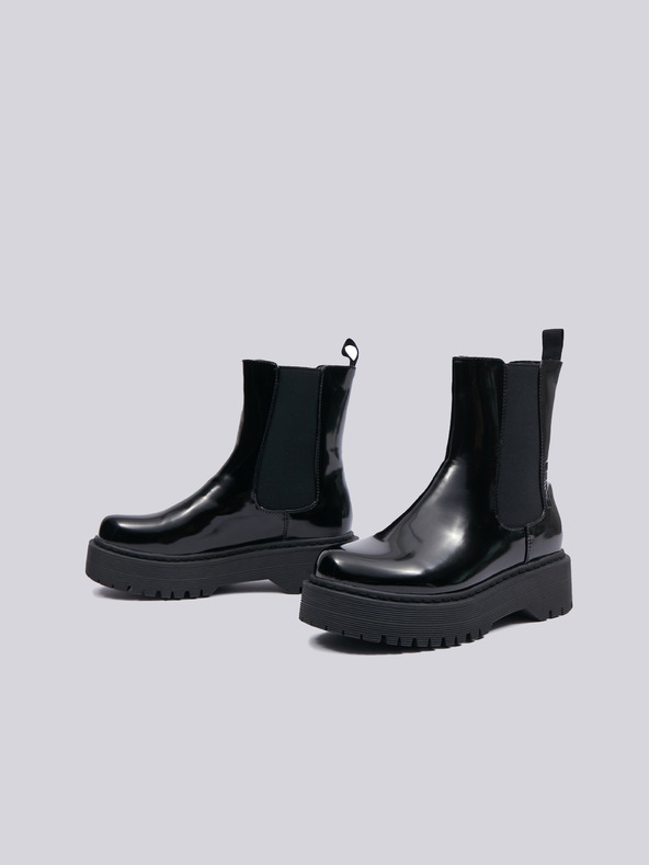 Sam 73 Černé dámské kotníkové boty SAM 73 Lacerta