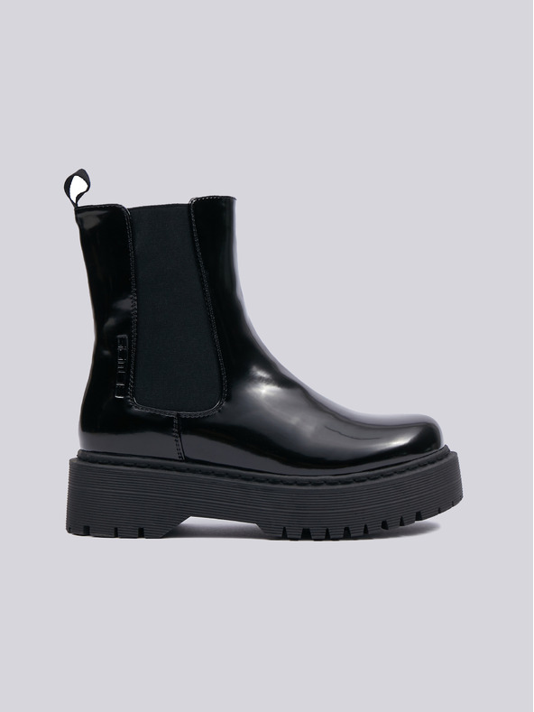 Sam 73 Černé dámské kotníkové boty SAM 73 Lacerta