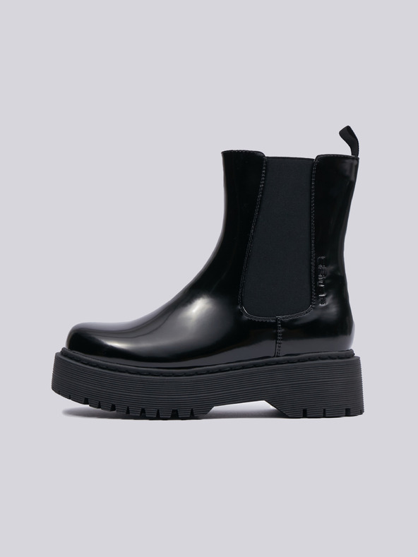 Sam 73 Černé dámské kotníkové boty SAM 73 Lacerta