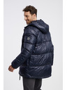 Sam 73 Tmavě modrá pánská zimní prošívaná bunda SAM 73 Loki