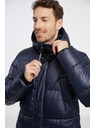 Sam 73 Tmavě modrá pánská zimní prošívaná bunda SAM 73 Loki