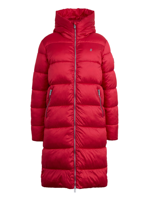 Sam 73 Tmavě růžový dámský zimní prošívaný kabát SAM 73 Hedvika