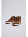 Sam 73 Hnědé pánské zimní kotníkové boty SAM 73