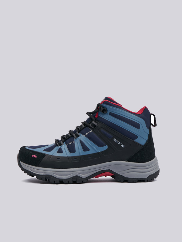 Sam 73 Modré dámské zimní kotníkové boty SAM 73