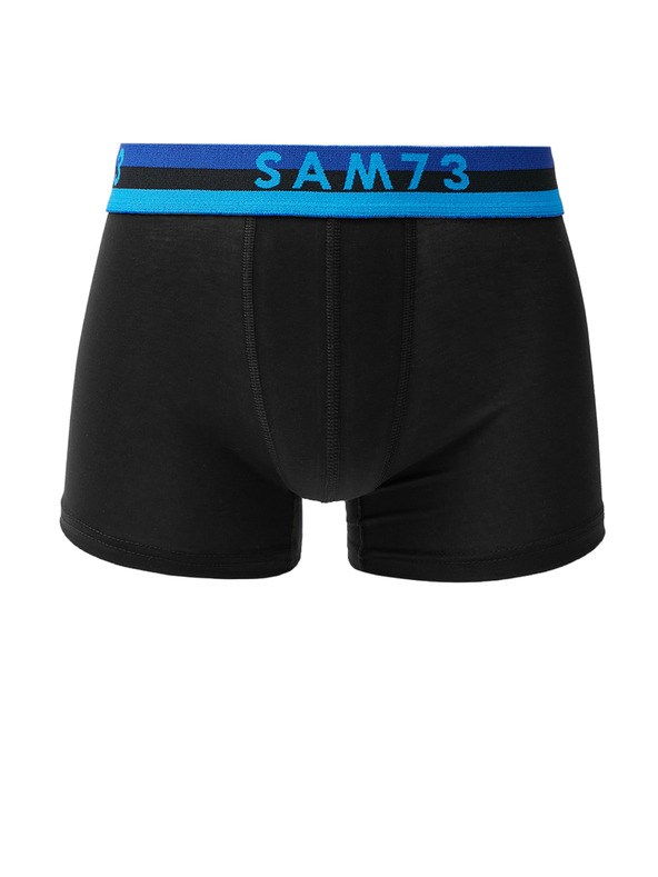 Sam 73 Sada dvou pánských boxerek v šedé a černé barvě SAM 73 Hiddenit
