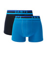 Sam 73 Sada dvou pánských boxerek v modré a černé barvě SAM 73 Hyacint