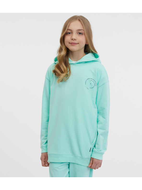 Sam 73 Tyrkysová holčičí mikina SAM 73 Peppa