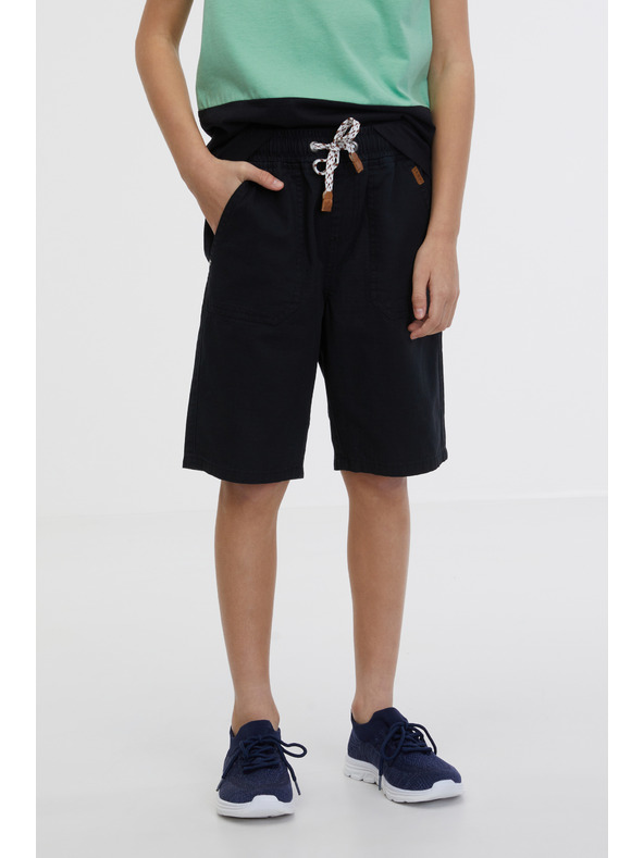 Sam 73 Černé klučičí kraťasy SAM 73 Falko