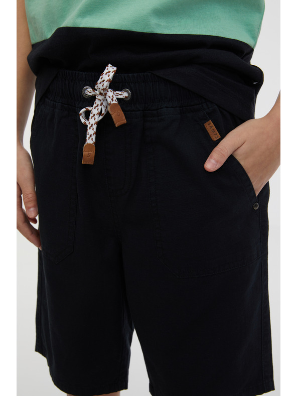 Sam 73 Černé klučičí kraťasy SAM 73 Falko