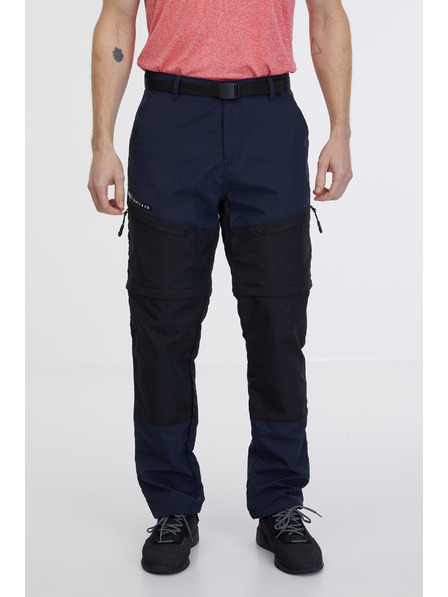 Sam 73 Tmavě modré pánské kalhoty s odepínacími nohavicemi SAM 73 Caleb