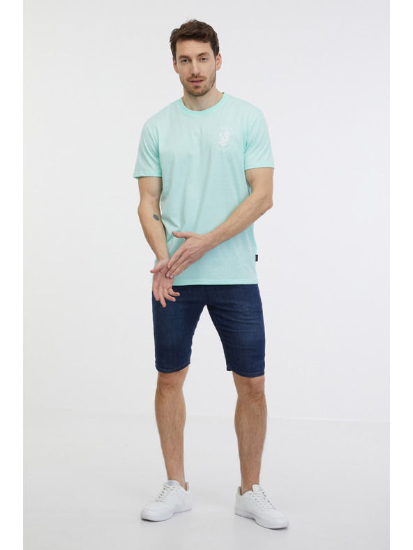 Sam 73 Tyrkysové pánské tričko SAM 73 Felipe