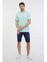 Sam 73 Tyrkysové pánské tričko SAM 73 Felipe