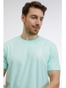 Sam 73 Tyrkysové pánské tričko SAM 73 Felipe