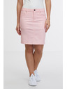 Sam 73 Světle růžová dámská džínová sukně SAM 73 Belén
