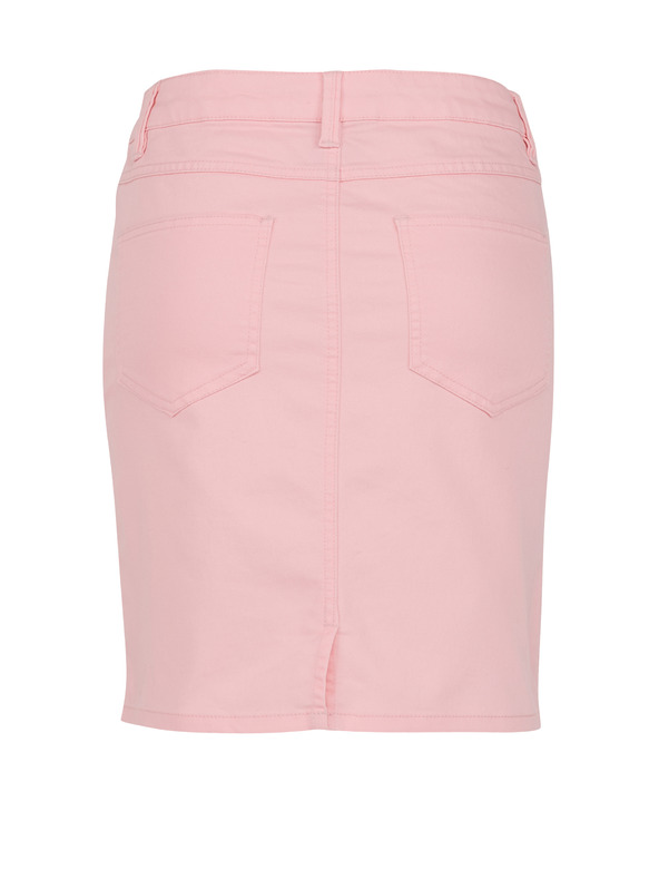 Sam 73 Světle růžová dámská džínová sukně SAM 73 Belén