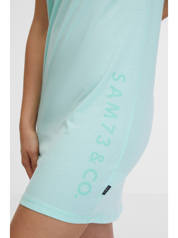 Sam 73 Tyrkysové dámské šaty SAM 73 Dalia