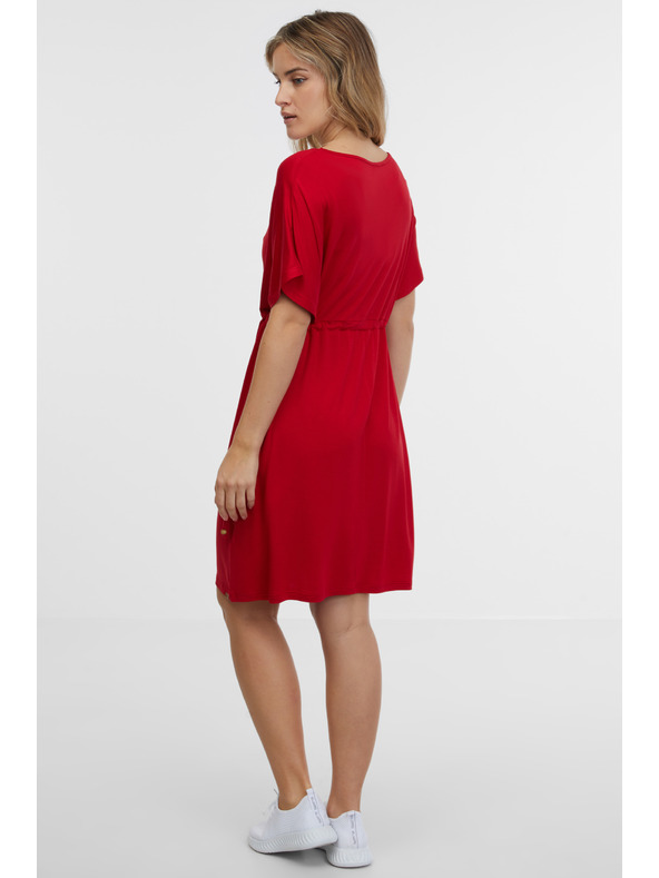 Sam 73 Červené dámské šaty SAM 73 Leandra