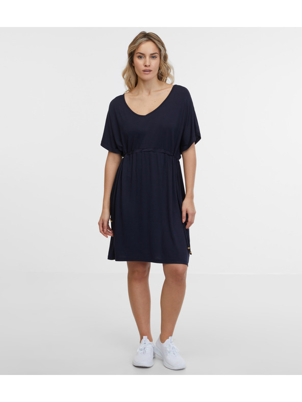 Sam 73 Tmavě modré dámské šaty SAM 73 Leandra