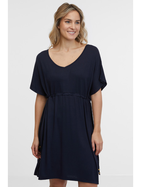 Sam 73 Tmavě modré dámské šaty SAM 73 Leandra